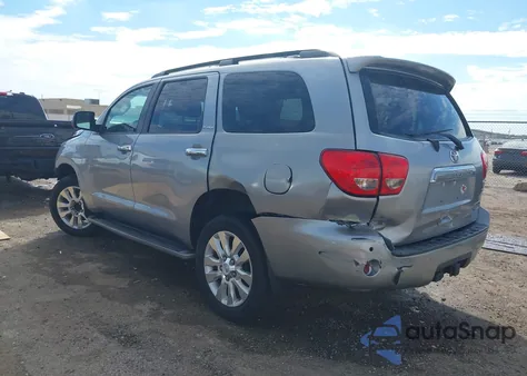 2012 Toyota Sequoia Platinum 5.7L V8 из США, поврежденный, VIN 5TDYY5G13CS042946